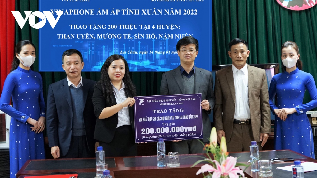 Gần 21.000 nhân khẩu của tỉnh Lai Châu được hỗ trợ Tết